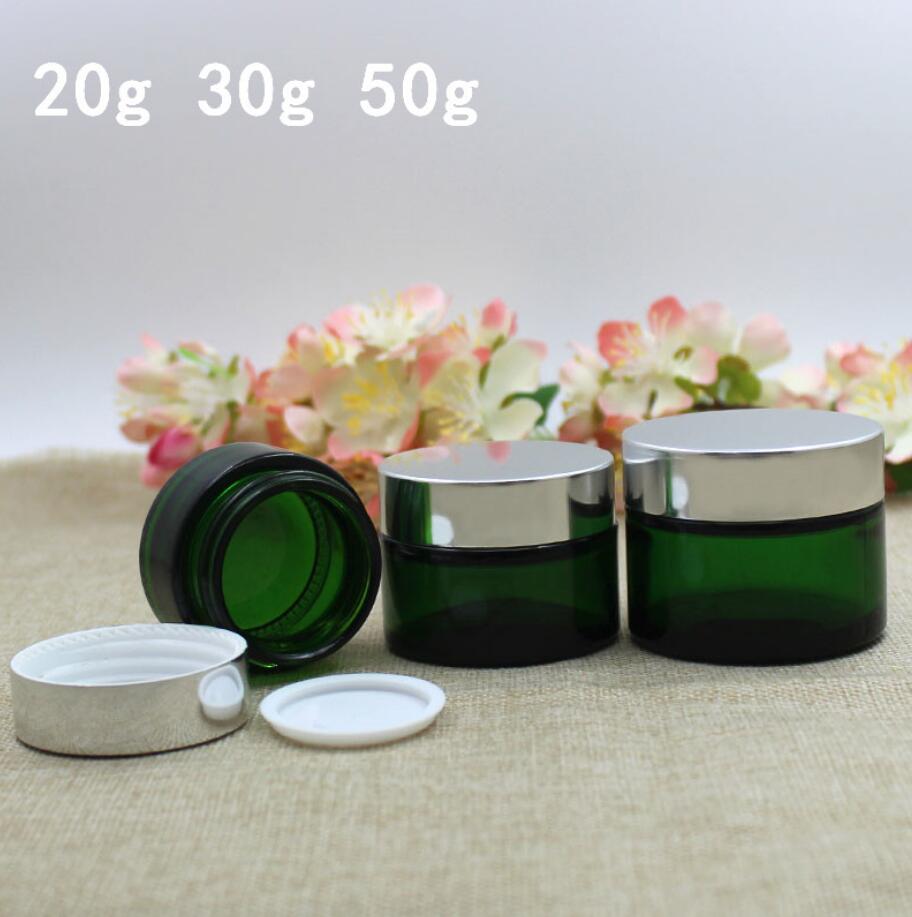 Gel Refill Pack - Botella/frasco de vidrio verde de 20G,
