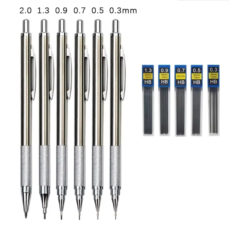 Mechanical Pencil 0.3 - Lápiz mecánico de metal con mina