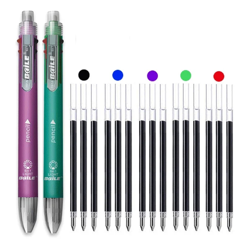 Staedtler Pencil Lumocolor - Juego de bolígrafos multicolor 6 en