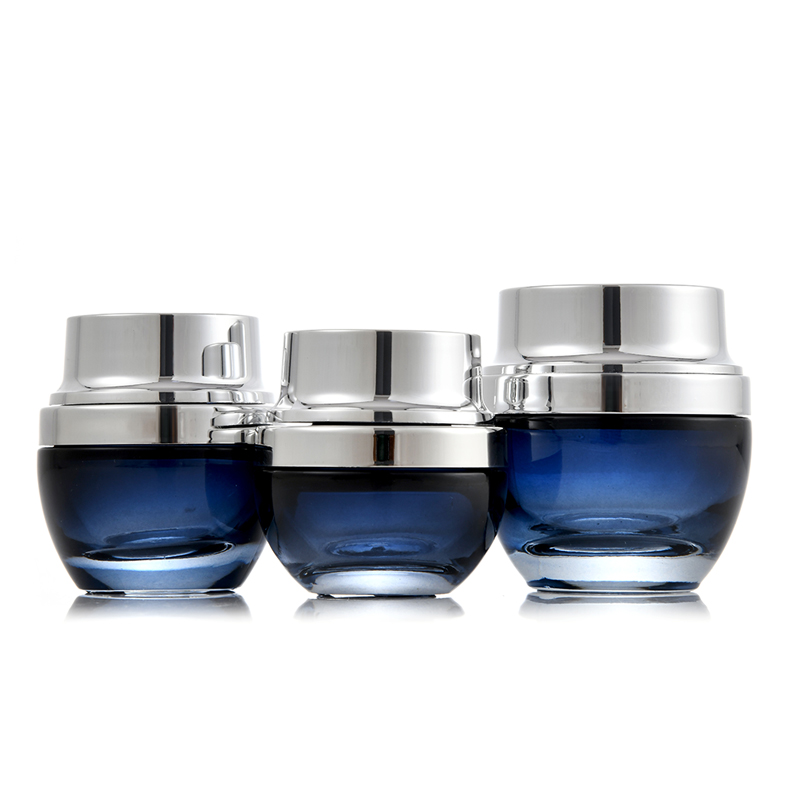 Tarro de vidrio azul oscuro de - Gel Refill Pack reseña y precio