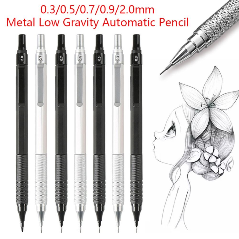 Lápiz mecánico de metal, mater - Mechanical Pencil 0.3 reseña y precio