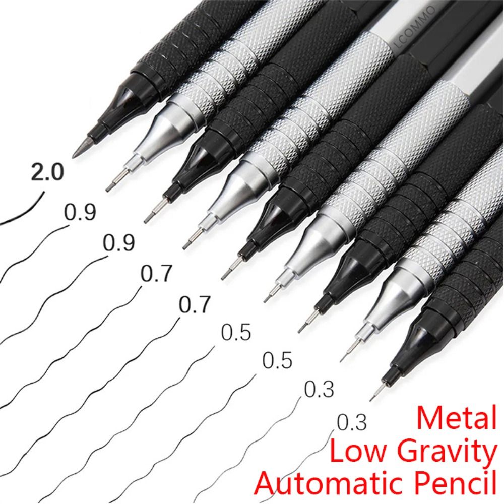 Lápiz mecánico de metal, mater - Mechanical Pencil 0.3 reseña y precio