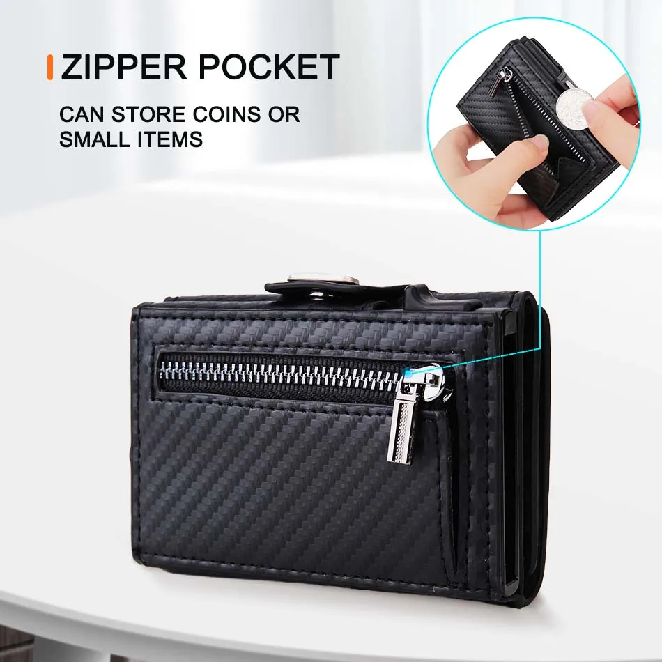 Cartera con bloqueo RFID para  - Index Card Holder reseña y precio
