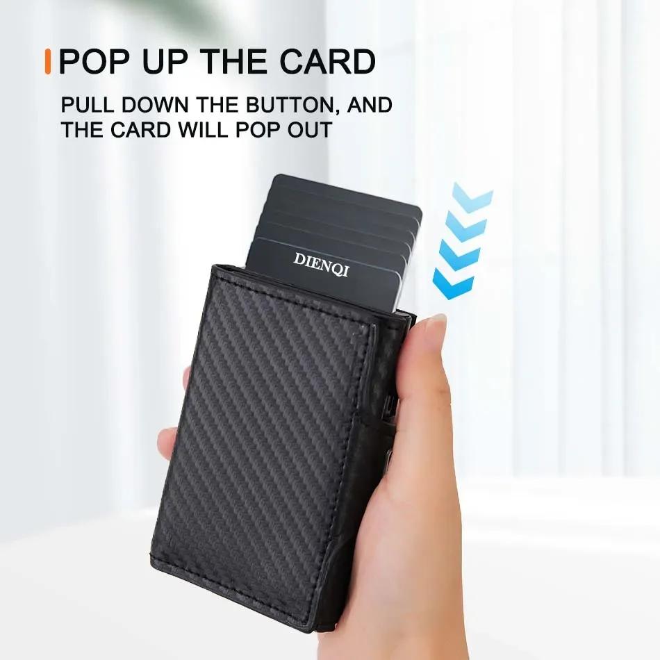 Cartera con bloqueo RFID para  - Index Card Holder reseña y precio