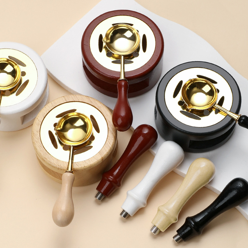 Juego de 3 sellos de cera, hor - Wax Seal Stamp Set reseña y precio