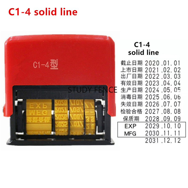 Sello de fecha autoimpreso, fa - Rubber Date Stamp reseña y precio