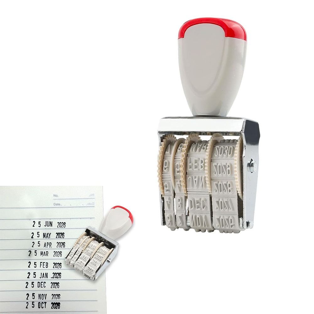 Práctico Sello Digital Girator - Rubber Date Stamp reseña y precio