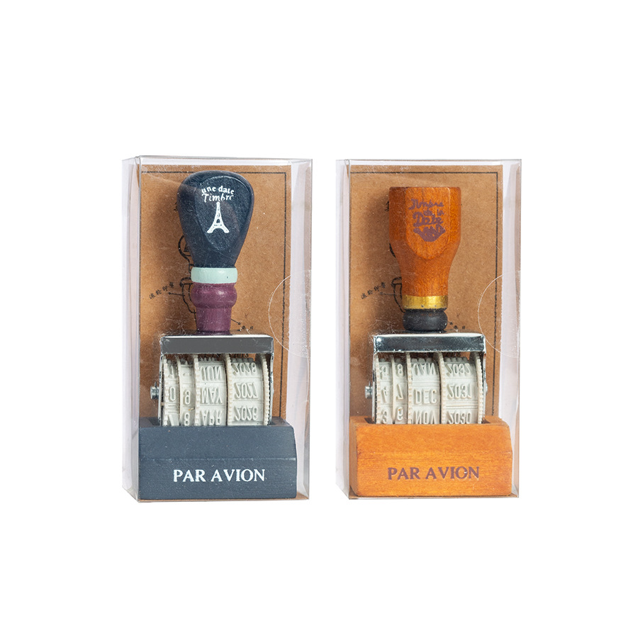 Sello de fecha de rodillo de m - Rubber Date Stamp reseña y precio
